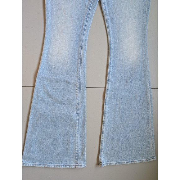 NWT MOTHER BOWIE The Super Cruiser High Rise Flare Jeans Sz 25 Jean Jenie #1H474 - Picture 6 of 15